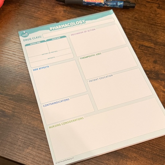 Nurse In The Making Study Notebooks - Picture 3 of 6